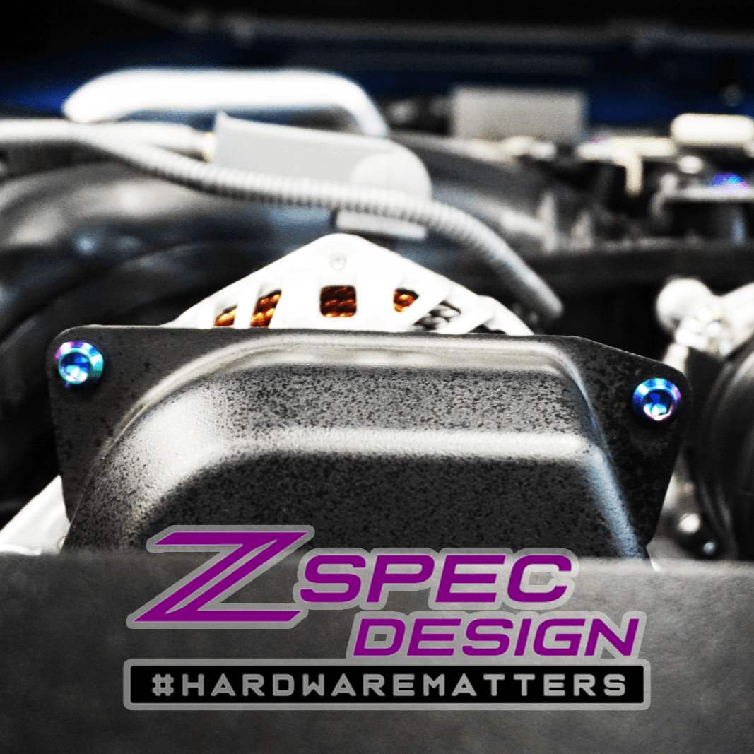 ZSPEC Stage-2 Dress Up Bolts® Fastener Kit for '22+ Toyota GR86 & Subaru BRZ, Titanium - Howling Moto