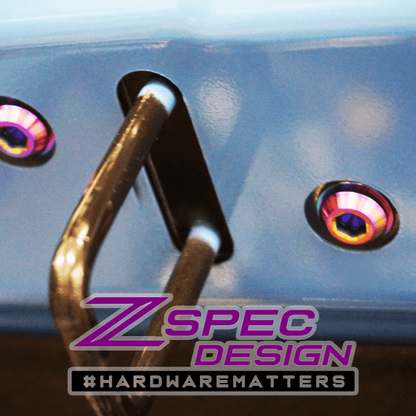 ZSPEC Stage-2 Dress Up Bolts® Fastener Kit for '22+ Toyota GR86 & Subaru BRZ, Titanium - Howling Moto