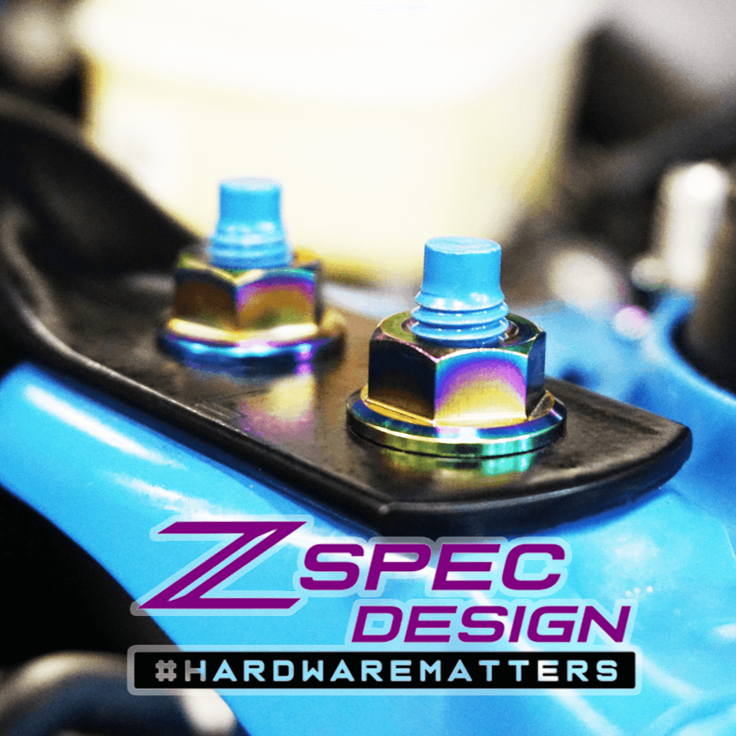 ZSPEC Stage-1 Dress Up Bolts® Fastener Kit for '15-21 Subaru WRX & STI, Grade-5 Titanium - Howling Moto