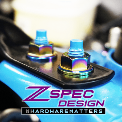 ZSPEC Stage-1 Dress Up Bolts® Fastener Kit for '15-21 Subaru WRX & STI, Grade-5 Titanium - Howling Moto