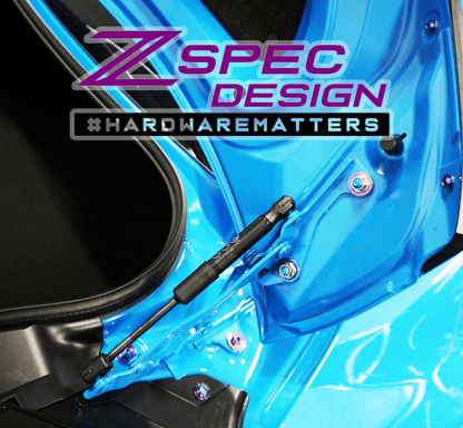 ZSPEC Trunk Area Fastener Kit for '22+ Toyota GR86 & Subaru BRZ, Titanium - Howling Moto