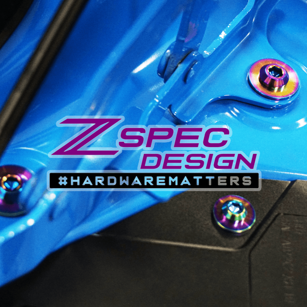 ZSPEC Trunk Area Fastener Kit for '22+ Toyota GR86 & Subaru BRZ, Titanium - Howling Moto