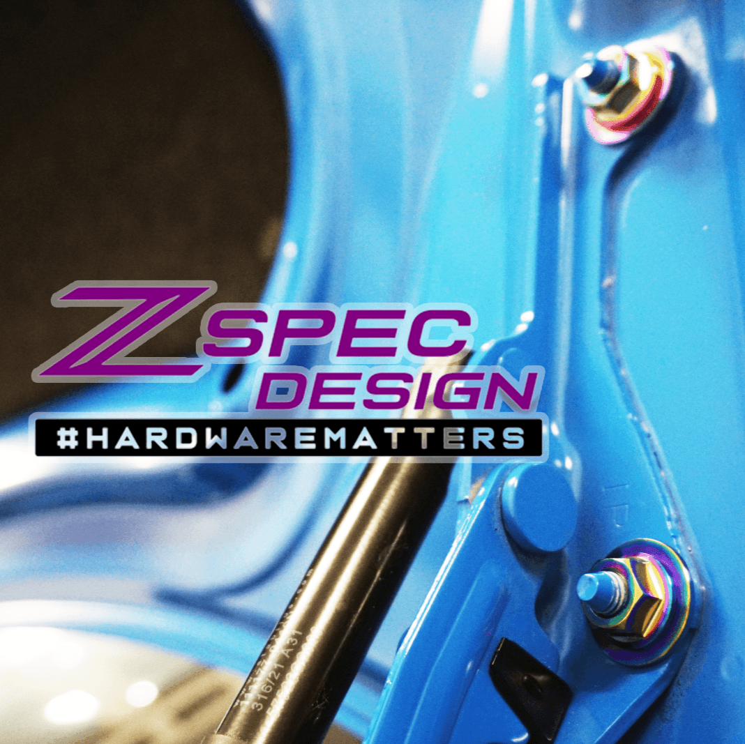ZSPEC Stage-3 Dress Up Bolts® Fastener Kit for '22+ Toyota GR86 & Subaru BRZ, Titanium - Howling Moto