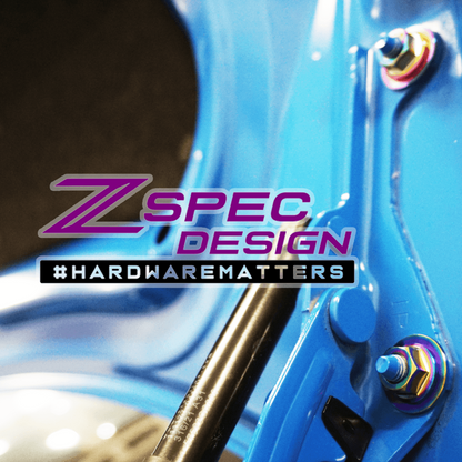 ZSPEC Trunk Area Fastener Kit for '22+ Toyota GR86 & Subaru BRZ, Titanium - Howling Moto