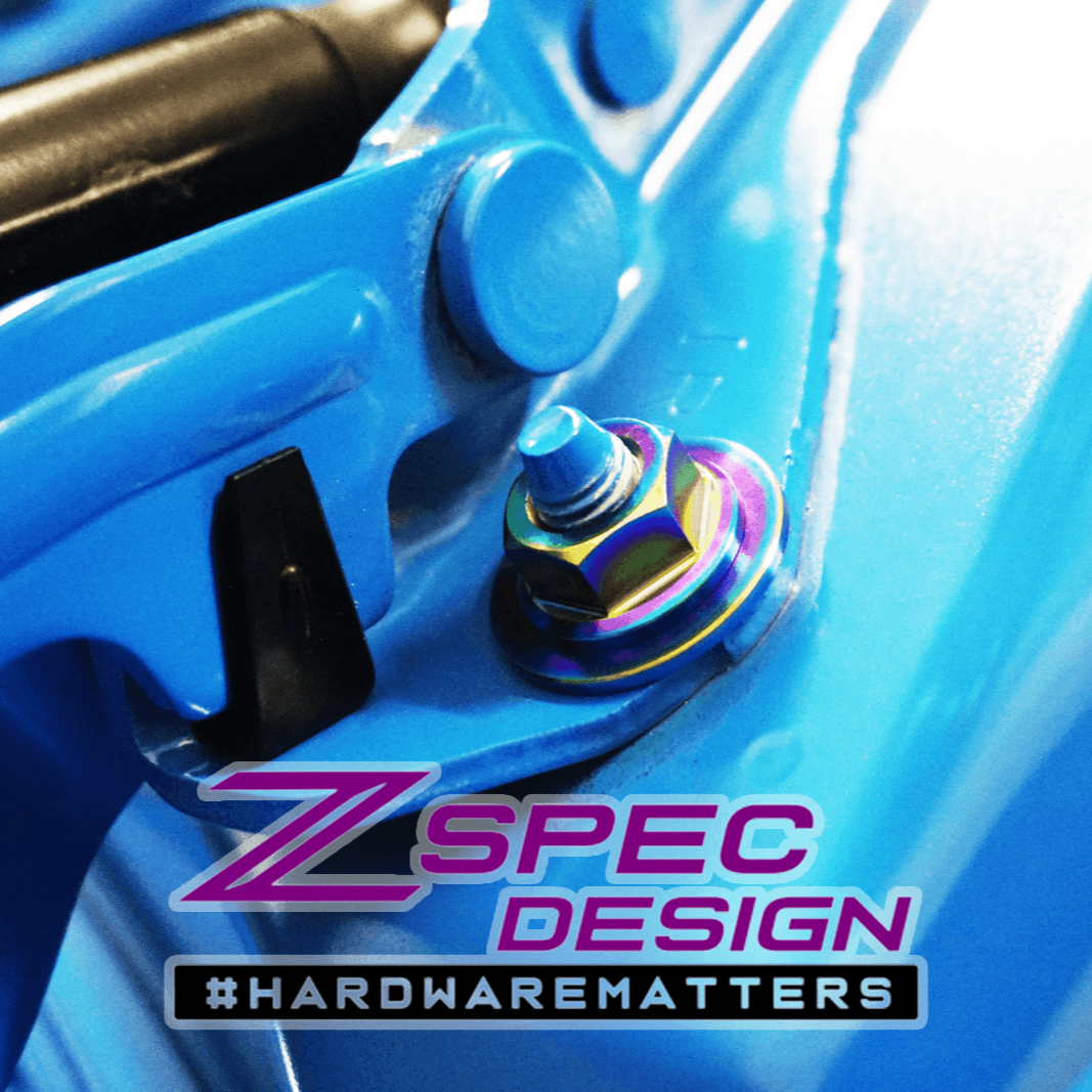 ZSPEC Trunk Area Fastener Kit for '22+ Toyota GR86 & Subaru BRZ, Titanium - Howling Moto