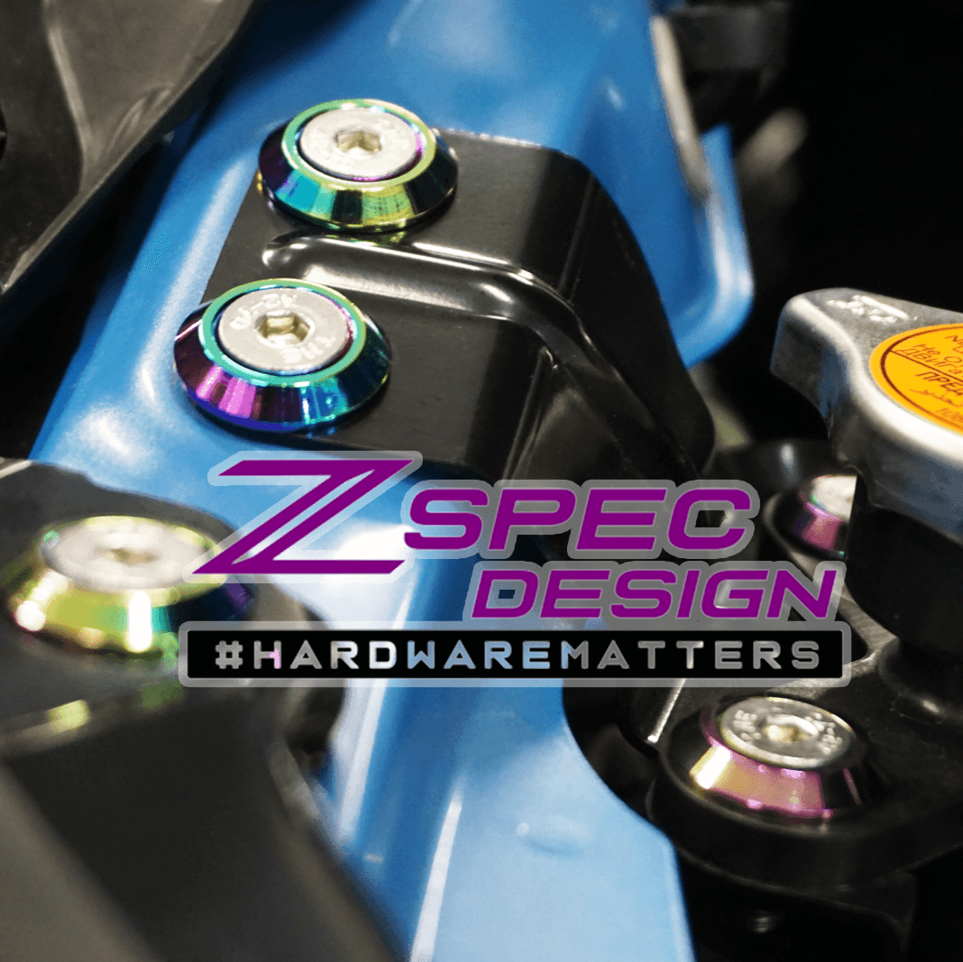 ZSPEC Stage-3 Dress Up Bolts® Fastener Kit for '22+ Toyota GR86 & Subaru BRZ, Stainless & Billet - Howling Moto
