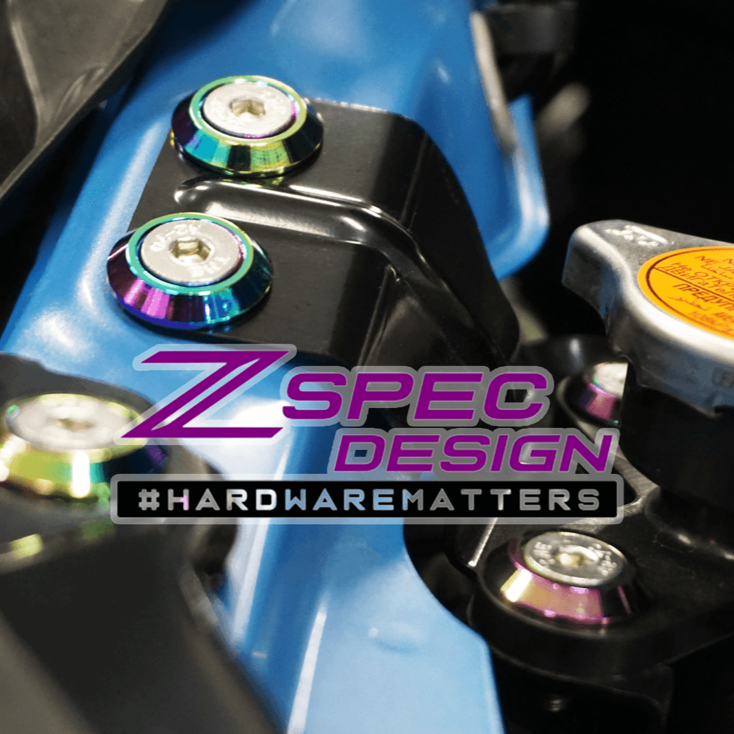 ZSPEC Stage-2 Dress Up Bolts® Fastener Kit for '22+ Toyota GR86 & Subaru BRZ, Stainless & Billet - Howling Moto