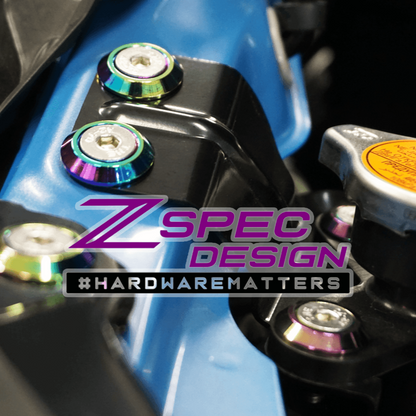 ZSPEC Stage-2 Dress Up Bolts® Fastener Kit for '22+ Toyota GR86 & Subaru BRZ, Stainless & Billet - Howling Moto
