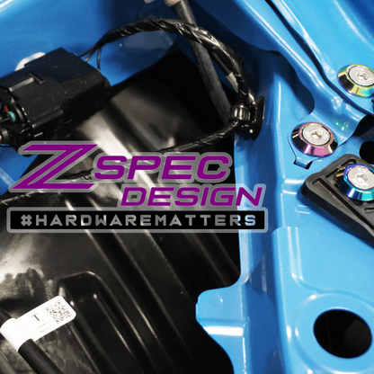 ZSPEC Stage-3 Dress Up Bolts® Fastener Kit for '22+ Toyota GR86 & Subaru BRZ, Stainless & Billet - Howling Moto