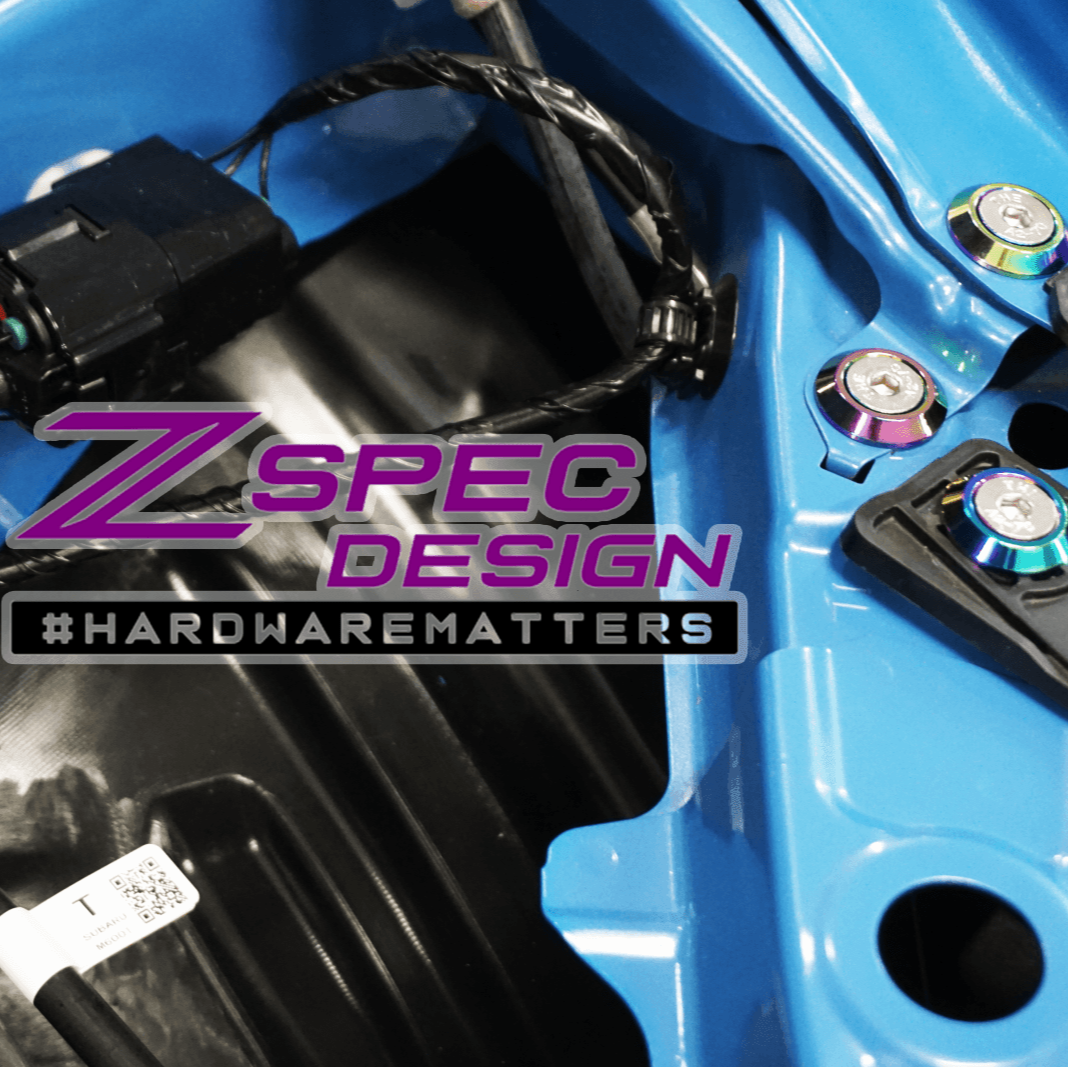 ZSPEC Stage-2 Dress Up Bolts® Fastener Kit for '22+ Toyota GR86 & Subaru BRZ, Stainless & Billet - Howling Moto