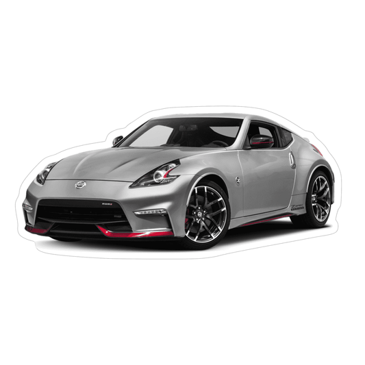 Nissan 370z Z34 V2 Charcoal NISMO Sports Car Vinyl Decal / Sticker - Howling Moto