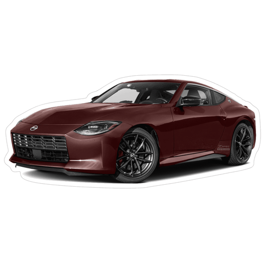 Nissan Z RZ34 Sports Car Vinyl Decal / Sticker, Rosewood - Howling Moto