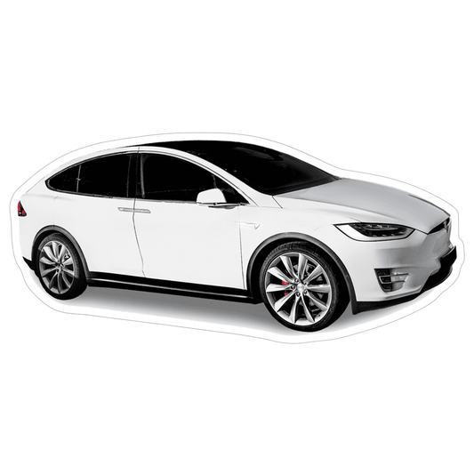 Tesla Model X Electric EV SUV Vinyl Decal / Sticker - Howling Moto