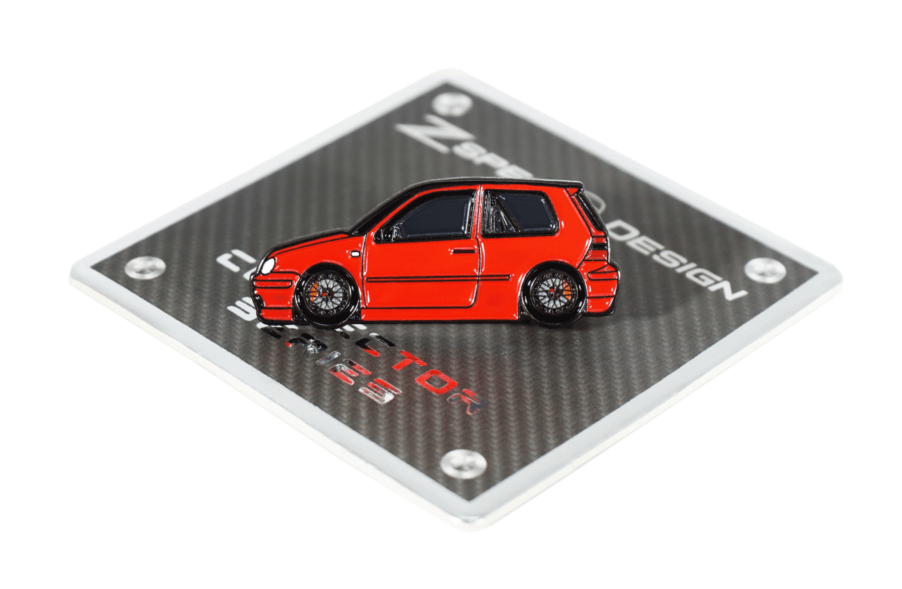 ZSPEC Collector Lapel / Hat Pin - Tribute to the MK4 Golf VW - Howling Moto