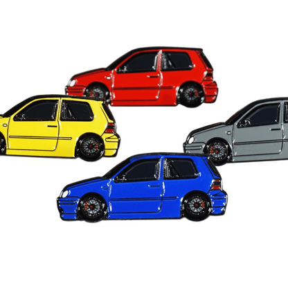ZSPEC Collector Lapel / Hat Pin - Tribute to the MK4 Golf VW - Howling Moto
