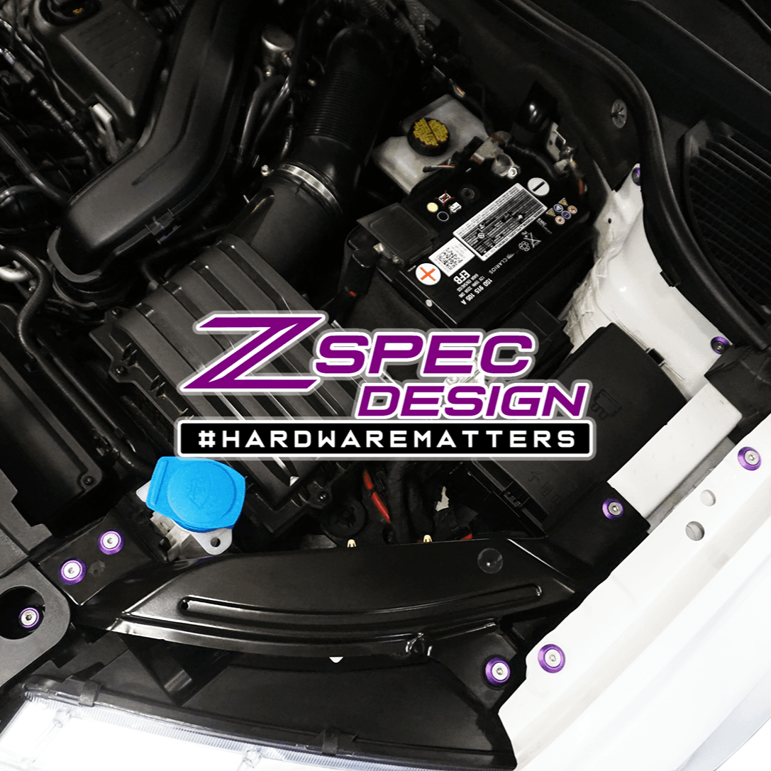 ZSPEC Stage-1 Dress Up Bolts® Fastener Kit for '22+ VW Taos, Stainless & Billet - Howling Moto