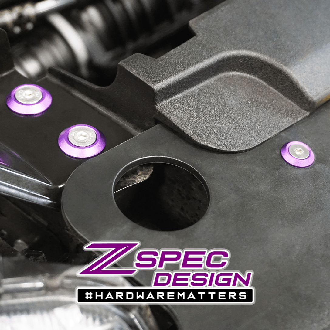 ZSPEC Stage-1 Dress Up Bolts® Fastener Kit for '22+ VW Taos, Stainless & Billet - Howling Moto