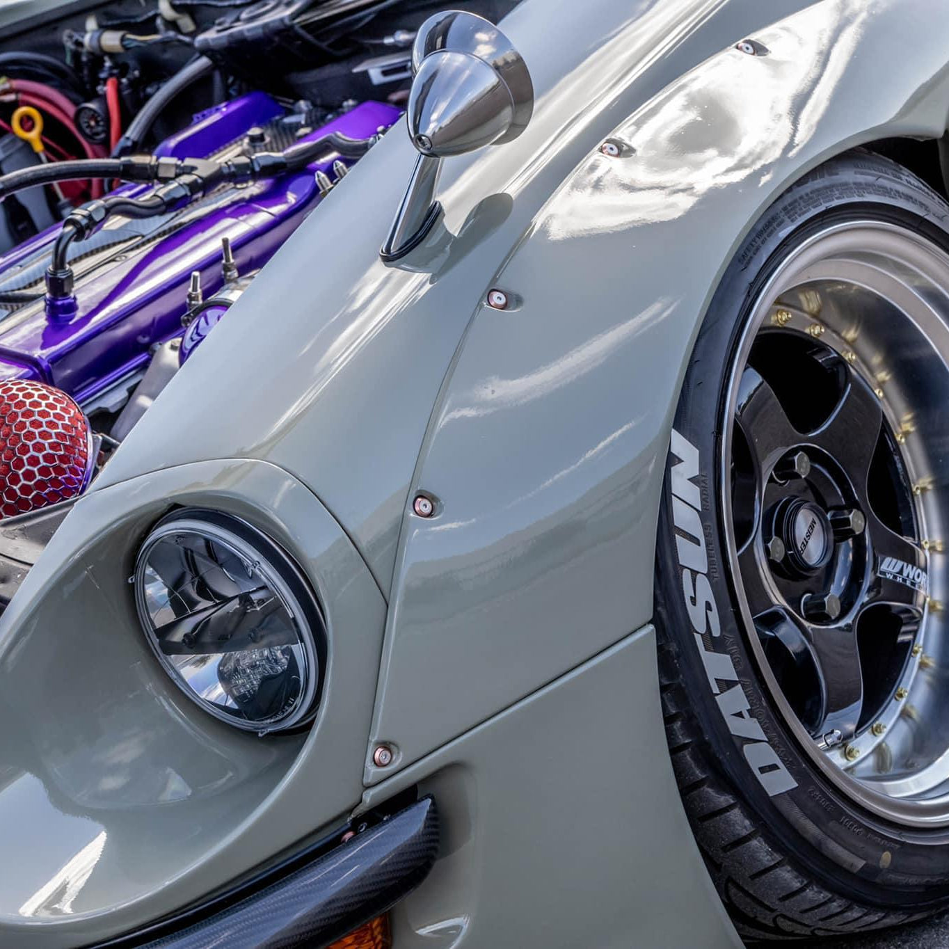ZSPEC Body Kit Fastener, Low-Profile M5x20mm, Stainless & Billet, w/Rivet Nut, per Each - Howling Moto