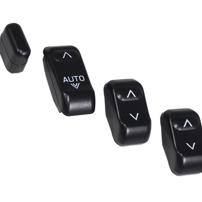 ZSPEC Window-Switch Buttons for Nissan 300zx Z32, NON-Illuminated, Set of Four Buttons - Howling Moto