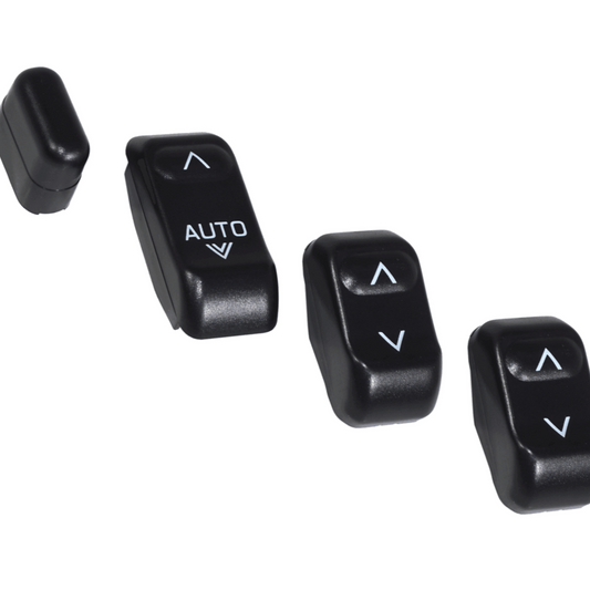 ZSPEC Window-Switch Buttons for Nissan 300zx Z32, NON-Illuminated, Set of Four Buttons - Howling Moto