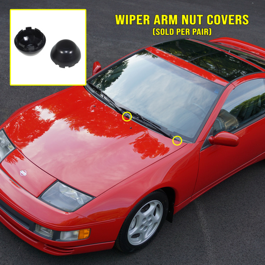 ZSPEC Wiper-Arm Nut Covers for '90-99 Nissan 300zx, Pair of Two - Howling Moto