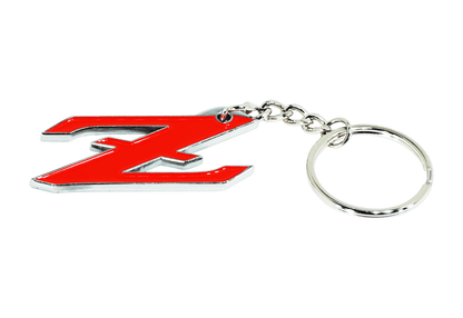 ZSPEC Chrome & Colored Keychain, Style: Nissan "Z" (RZ34) - Howling Moto