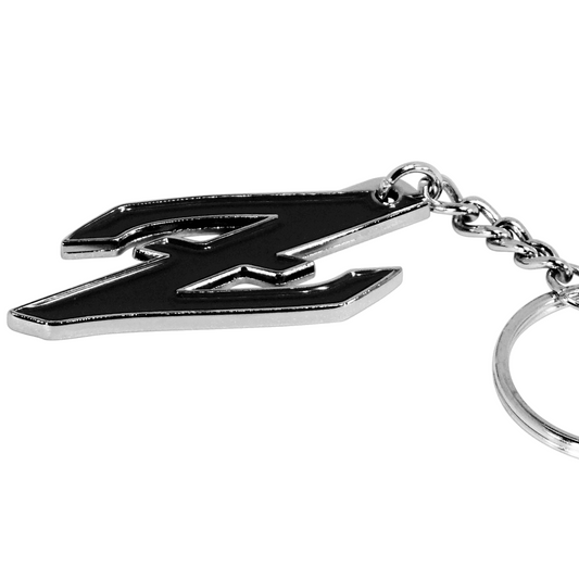 ZSPEC Chrome & Colored Keychain, Style: Datsun S30 240-260-280Z-280ZX - Howling Moto