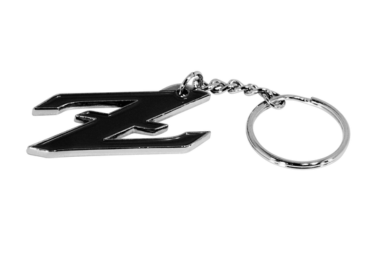 ZSPEC Chrome & Colored Keychain, Style: Nissan "Z" (RZ34) - Howling Moto