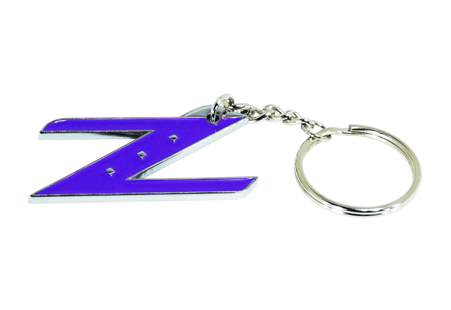 ZSPEC Chrome & Colored Keychain, Style: Nissan 350z Z33 - Howling Moto