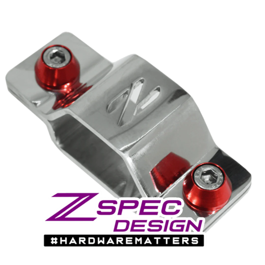 ZSPEC Battery Cable Bracket for '90-99 Nissan 300zx Z32, Polished Stainless - Howling Moto