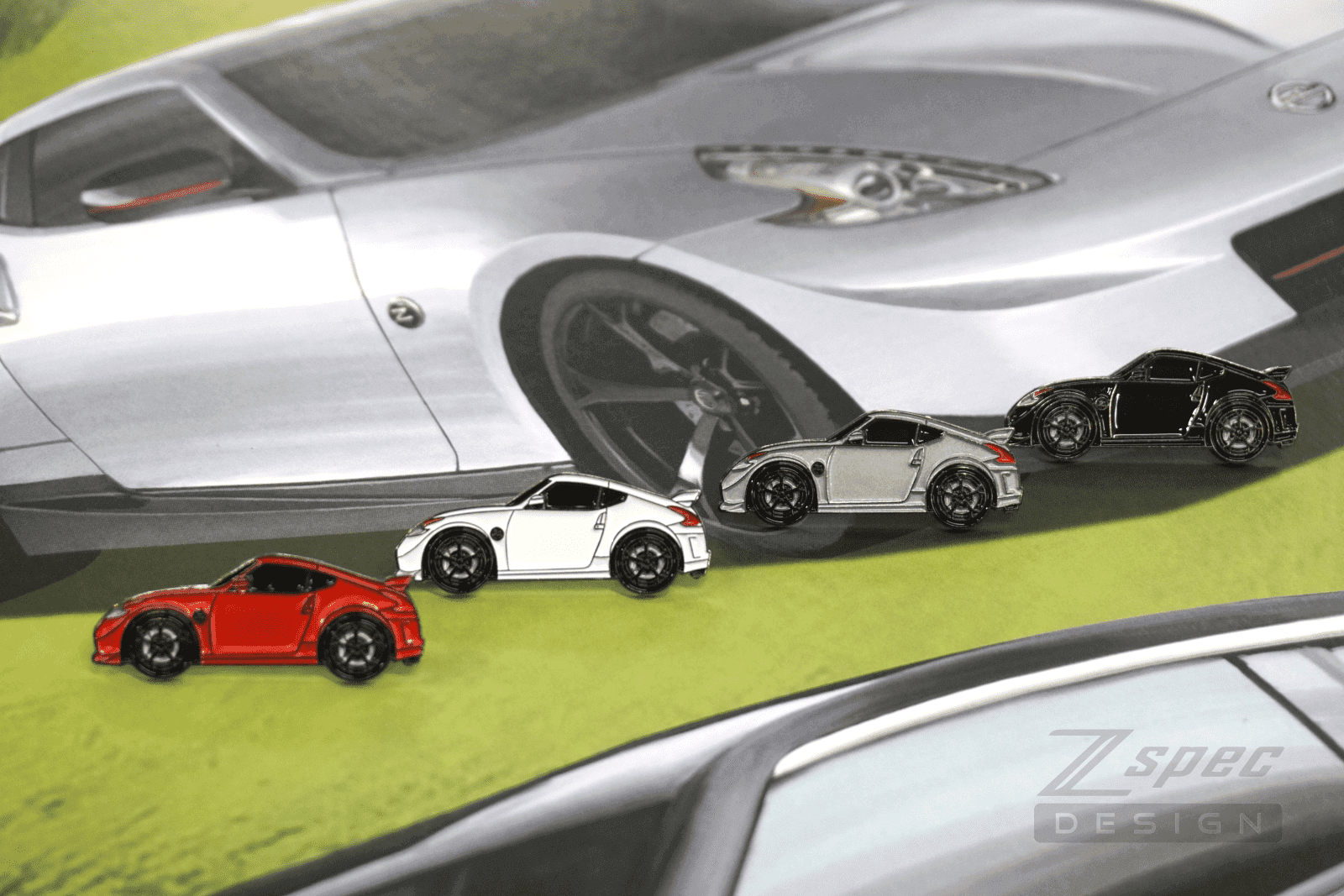 ZSPEC Nissan 370z / Z34 Nismo V1 - Edition Lapel / Hat Pin - Howling Moto