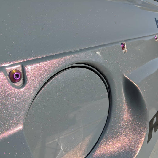 ZSPEC Body Kit Fastener, Low-Profile M5x20mm, Titanium Grade-5, per Each - Howling Moto