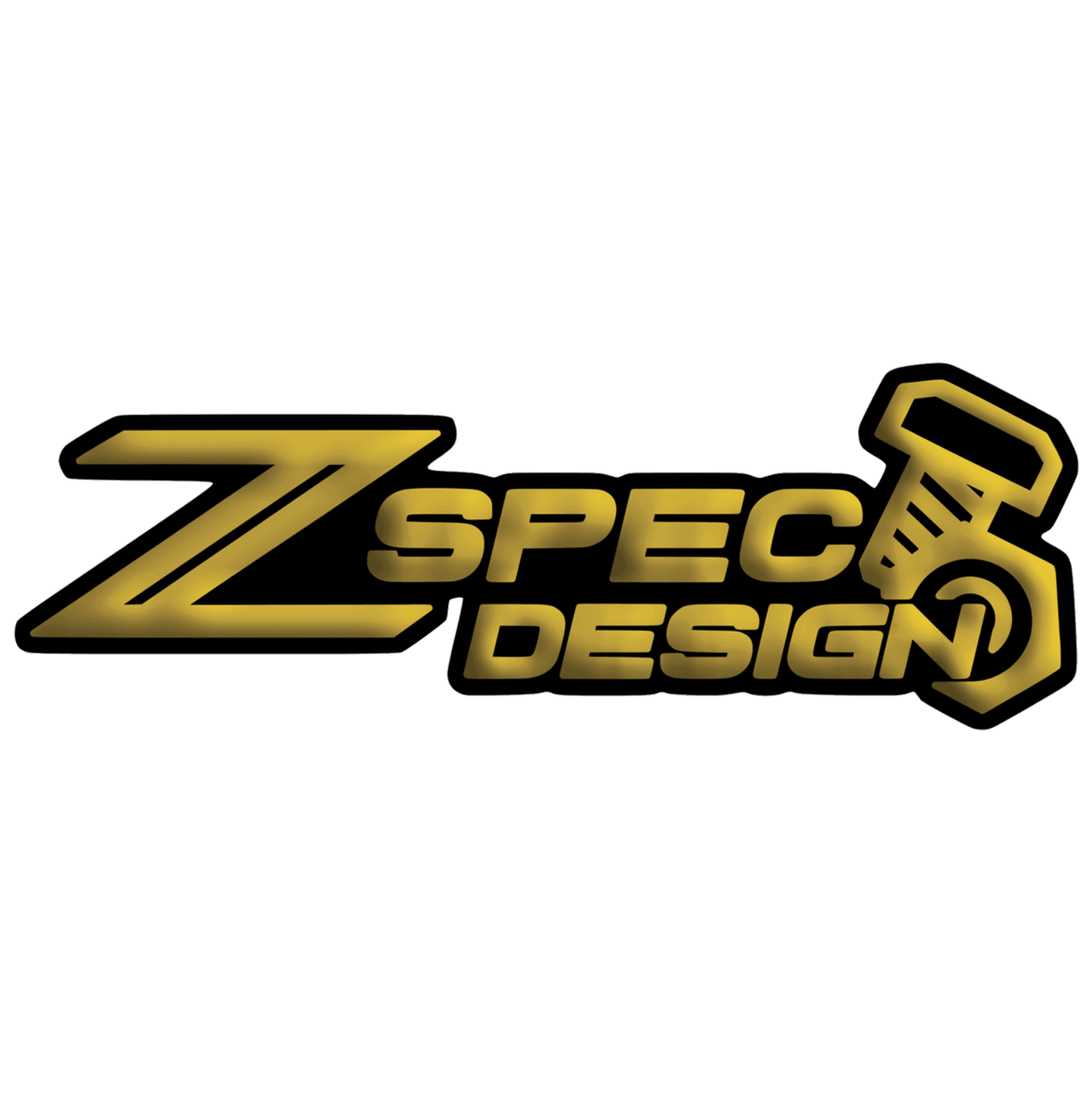 Windshield Banner, ZSPEC Design, Vinyl Sticker Decal, ~16" x  6" - Howling Moto