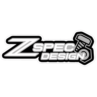 Windshield Banner, ZSPEC Design, Vinyl Sticker Decal, ~16" x  6" - Howling Moto