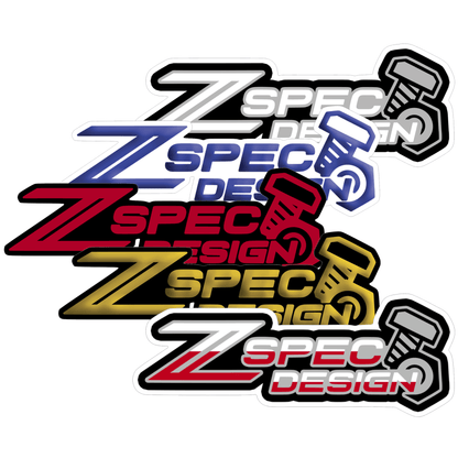 Windshield Banner, ZSPEC Design, Vinyl Sticker Decal, ~16" x  6" - Howling Moto