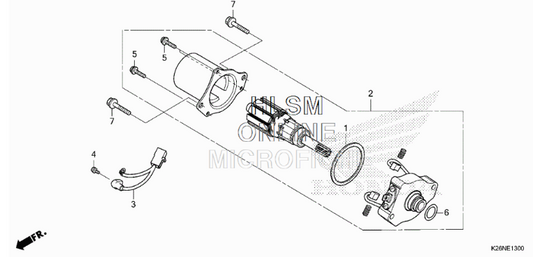 Honda Grom Starter Motor 2022 +