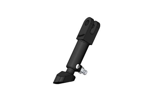 BrockSTAND Track Style Adjustable Kickstand Leg Lowered to Ultra-Slammed - Honda Grom (2014-2015) - Howling Moto