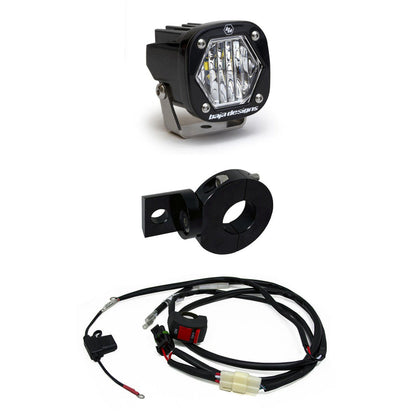 Baja Designs Moto Electric Start Pit Bike S1 Auxiliary Light Kit - Universal - Howling Moto