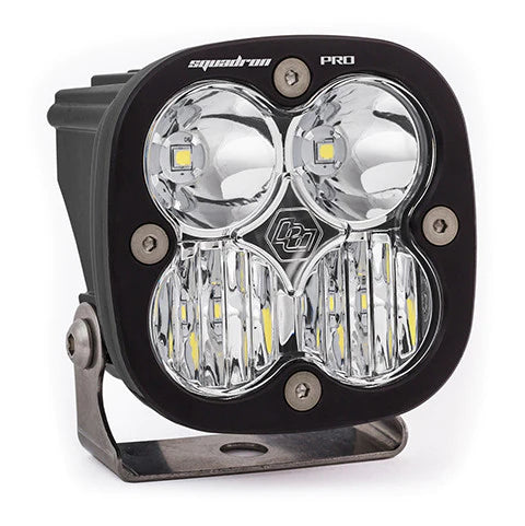 Baja Designs Squadron Sport Black LED Light Pod - Driving/Combo - Howling Moto