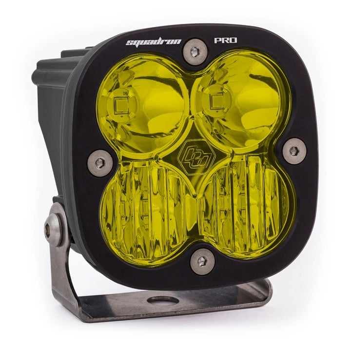 Baja Designs Squadron PRO Black LED Light Pod - Driving/Combo - Howling Moto