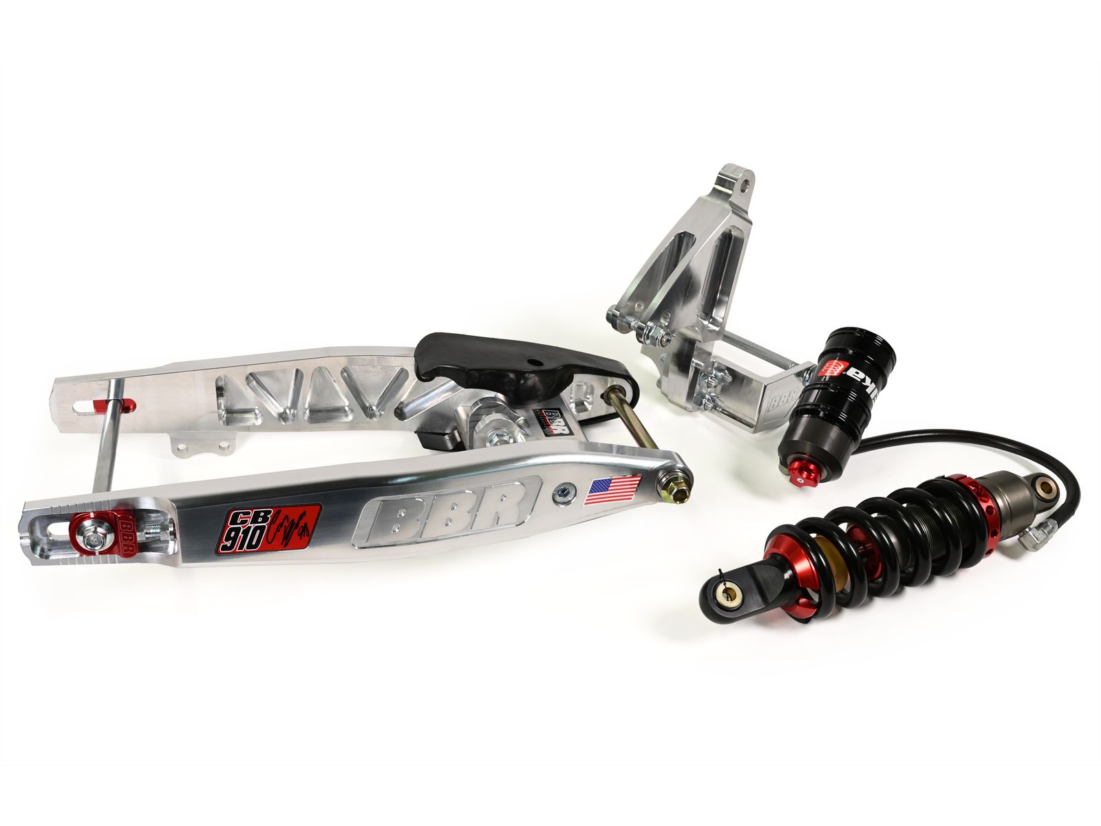 BBR Swingarm Kit - KLX110 ProComp Swingarm Kit (Includes Chain Guide) - Howling Moto