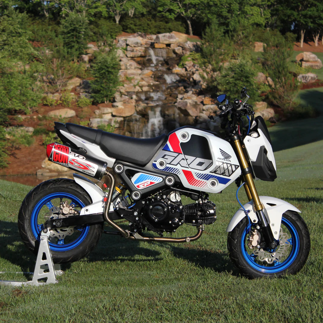 BIG GUN EVO S FULL SYSTEM - HONDA GROM / HIGH MOUNT 2021-2022 (Pre-Order Only) - Howling Moto