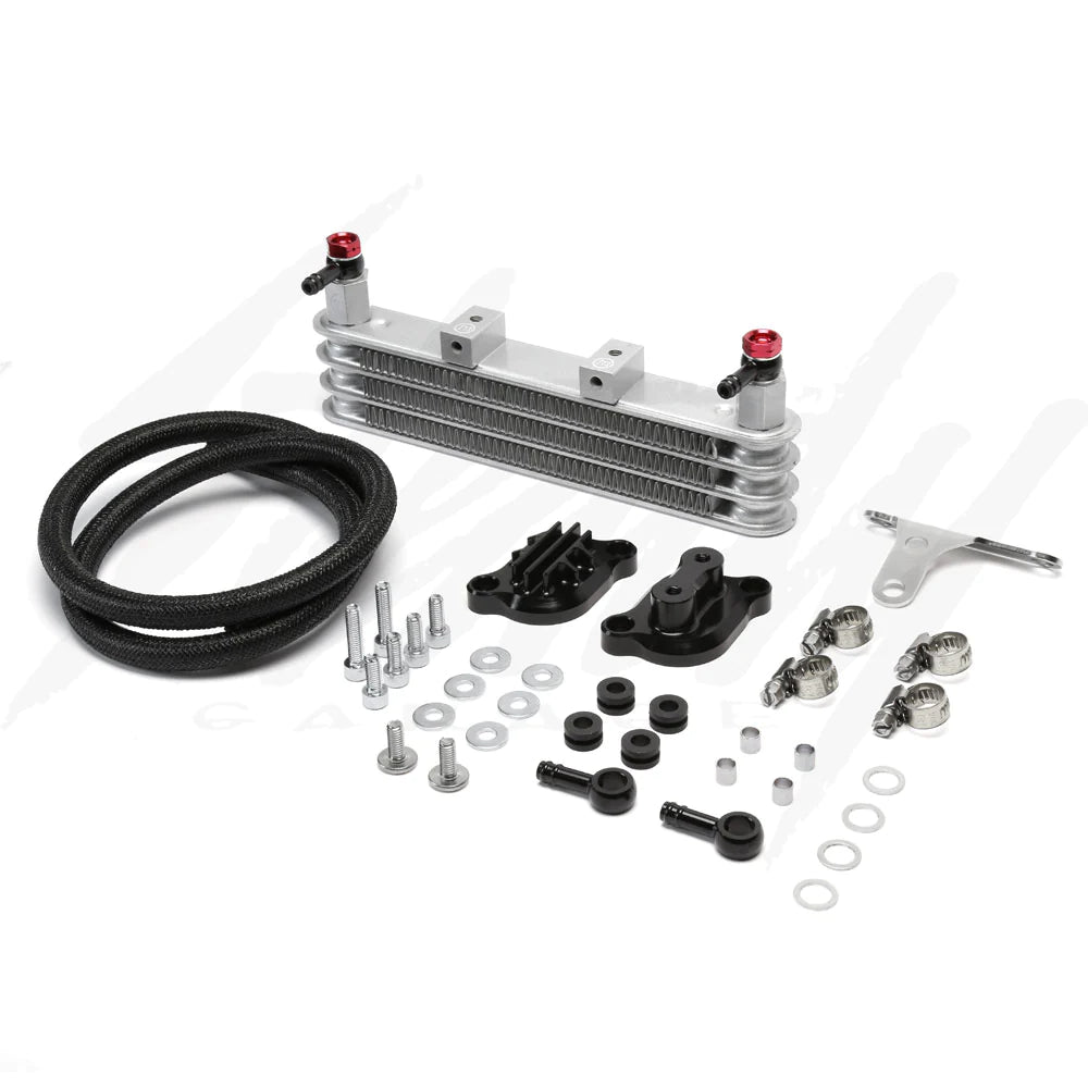Kitaco 3 Row Oil Cooler Kit Honda Grom 125 (2014-2020) - Howling Moto