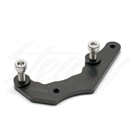 Chimera Engineering Front Caliper Bracket Adapter for P34 Brembo Honda Grom 125 - (2014-2020) - Howling Moto