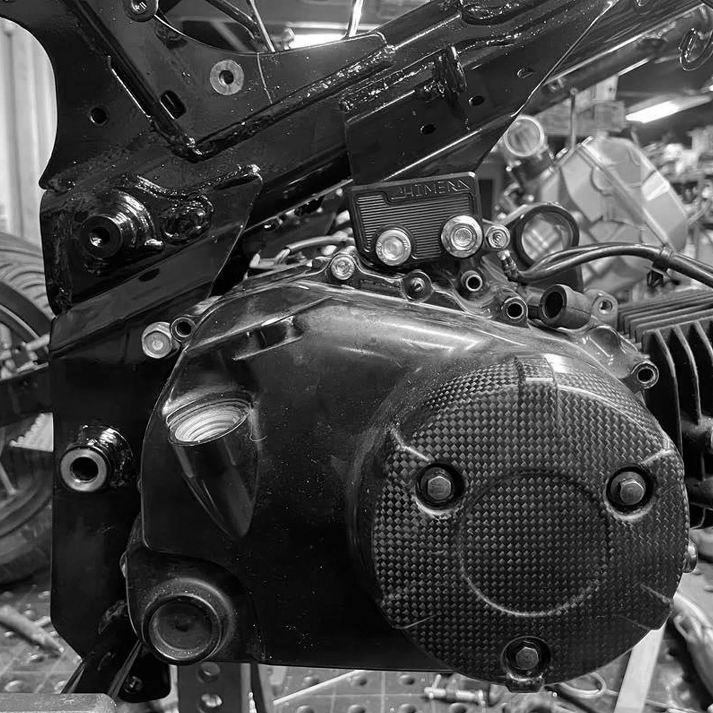 Chimera Engineering 4 Speed Honda Grom Engine Swap Mount Kit for 5 Speed Chassis (2022+) - Howling Moto