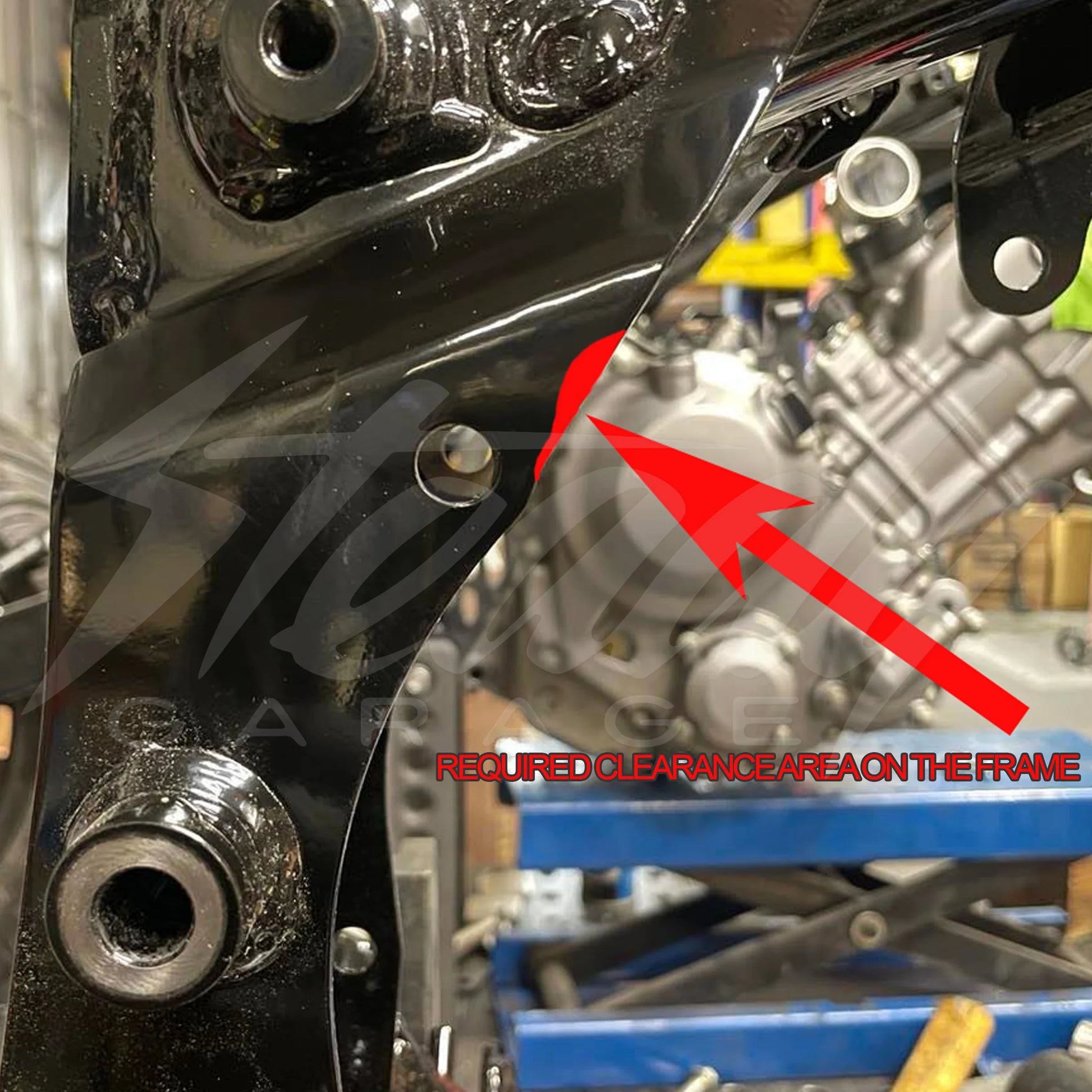 Chimera Engineering 4 Speed Honda Grom Engine Swap Mount Kit for 5 Speed Chassis (2022+) - Howling Moto