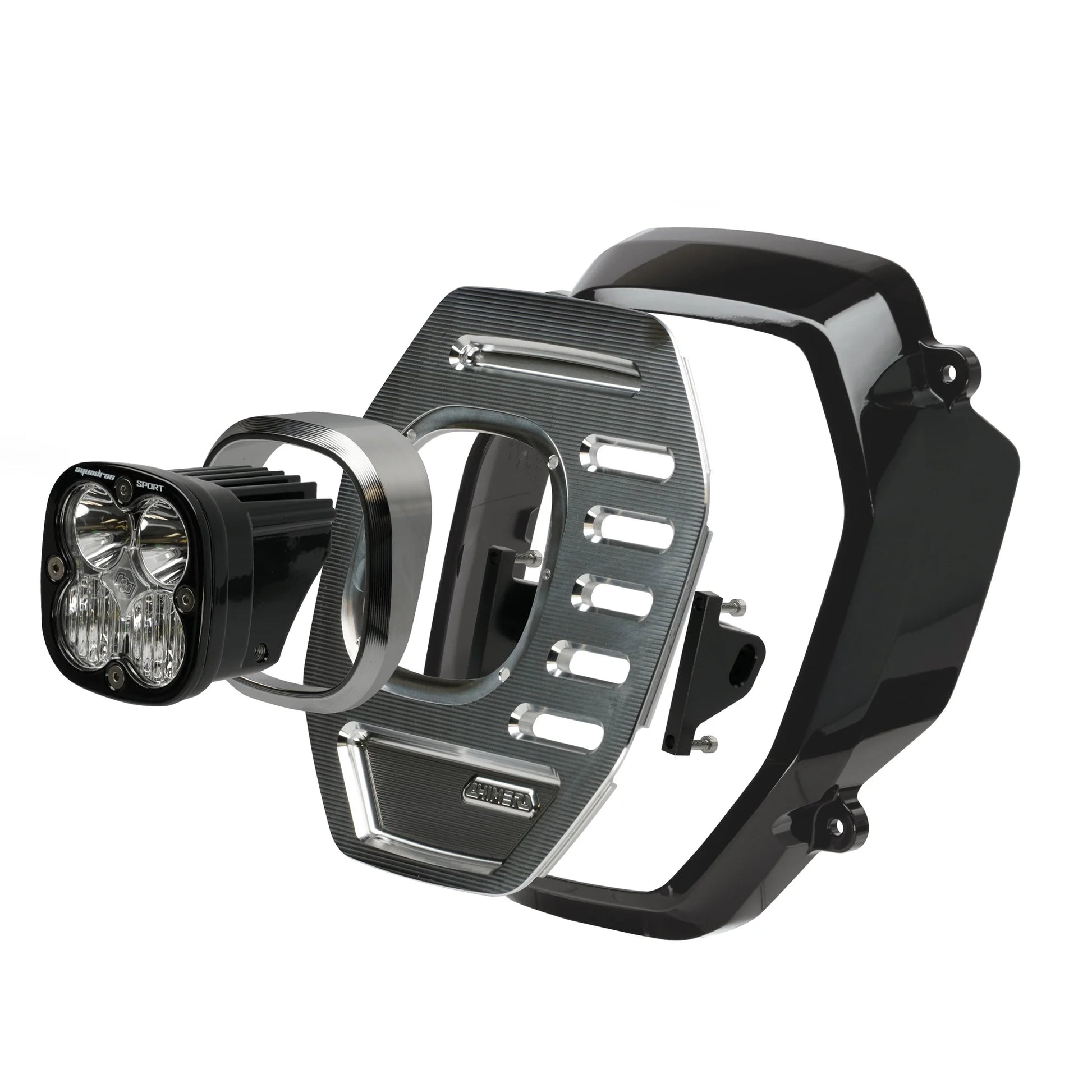 Chimera T-56 Baja Squadron Headlight Conversion Kit for Honda Grom 125 (2022-2024) - Howling Moto
