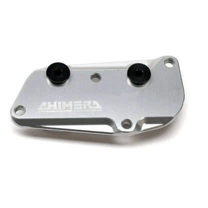 Chimera Engineering Oil Cooler Block - Honda Grom 125, Honda Monkey 125 (2022+) - Howling Moto