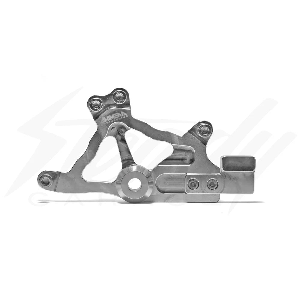 Chimera Engineering Dual Rear Brembo P32/P34 Caliper Adapter - Honda Grom 125 (all years) - Howling Moto