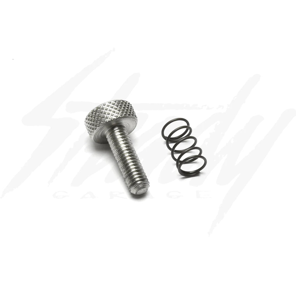 Chimera Thumb Screw Idle Adjuster with Spring for Honda Grom 125 Kawasaki Z125 - Howling Moto
